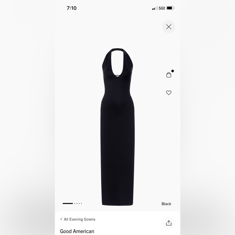 Elegant Black Maxi Dress